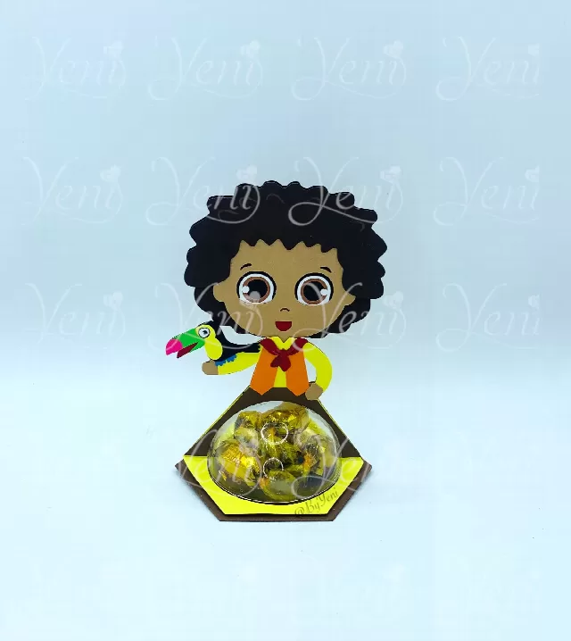 Antonio Encanto candy holder - For 4 sizes - Svg and Studio files