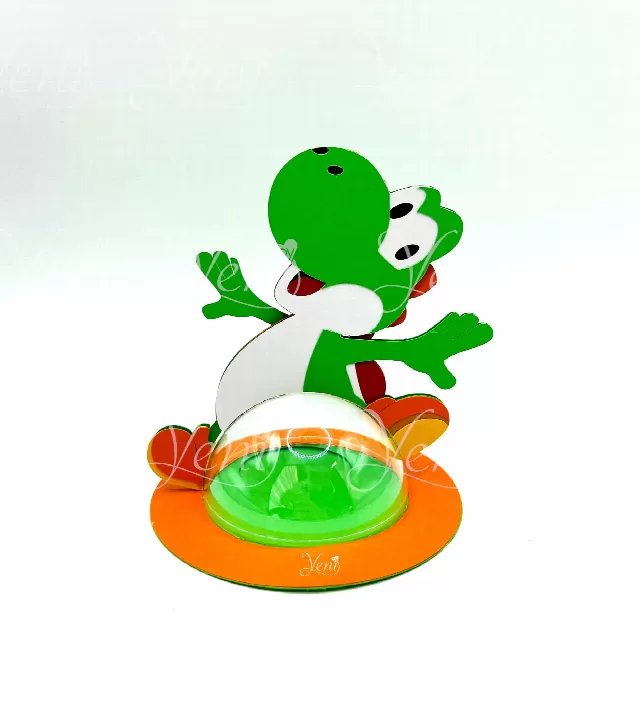 Yoshi Up candy holder - For 8cm / 3.15" Sphere - Svg and Studio files