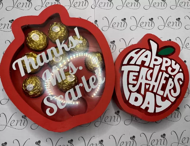 Apple Candy Box  - Svg and Studio files