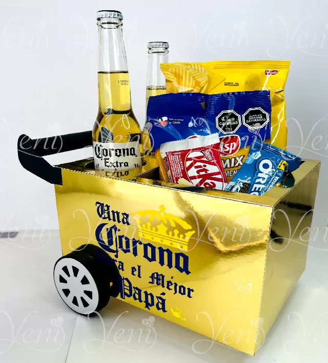 Snack Cart with cup or bottle holders - Svg and Studio files