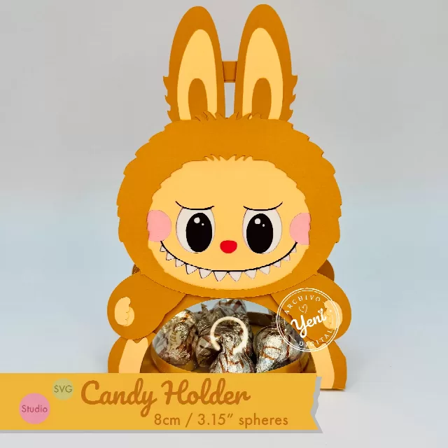 Baba candy holder - For 8cm / 3.15” Sphere - Svg and Studio files