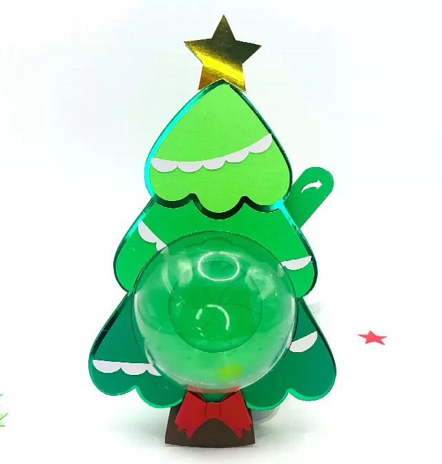 Christmas Tree candy holder - For 4 sizes - Svg and Studio files