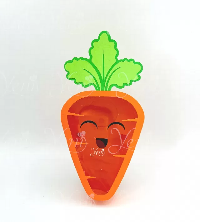 Easter carrot Candy Box - Svg and Studio files