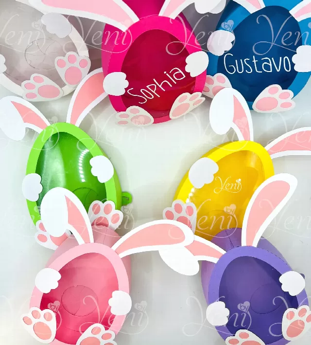 Bunny Candy Box - Svg and Studio files
